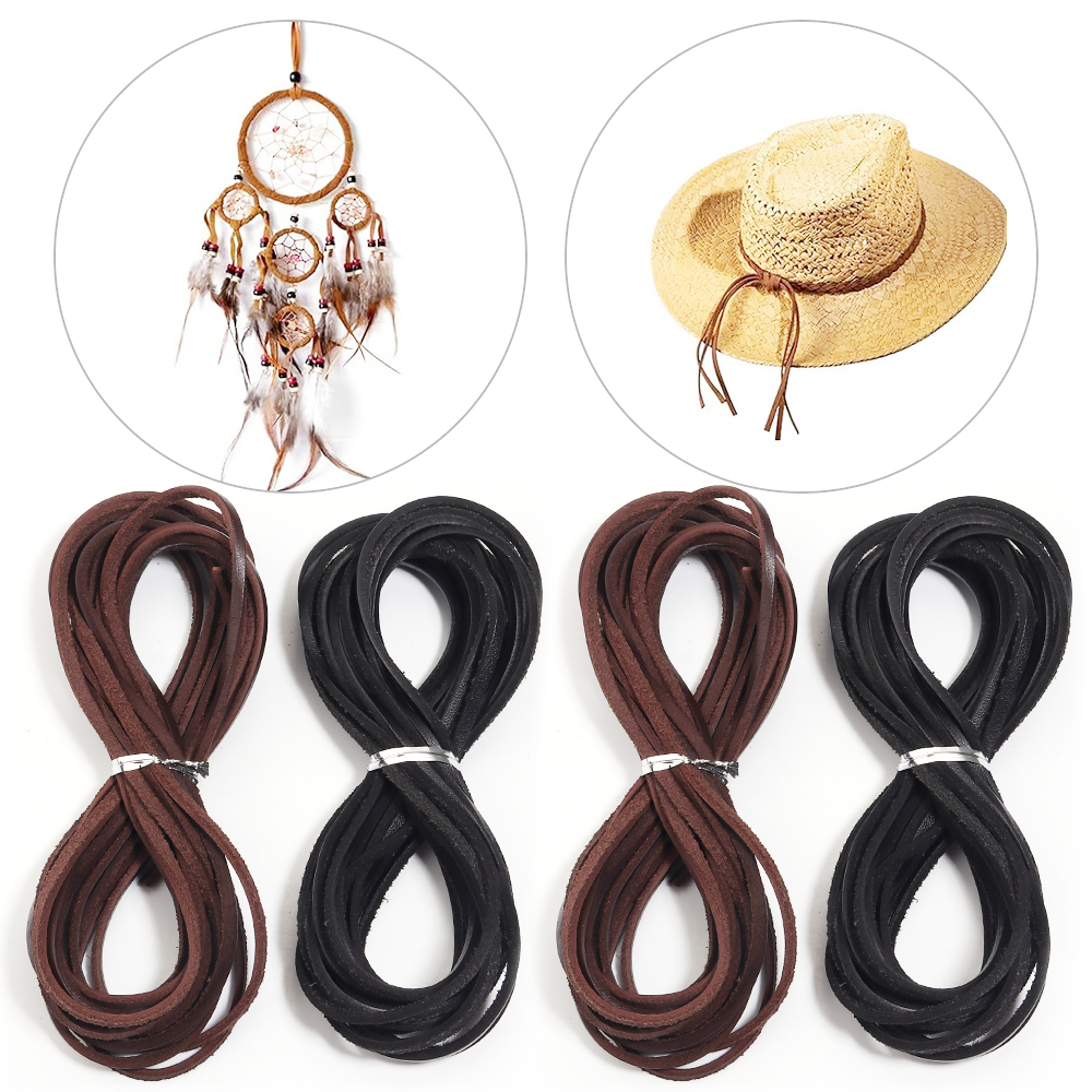 5yards 3mm Genuine Cow Leather - Braided Line incelemesi ve fiyatı
