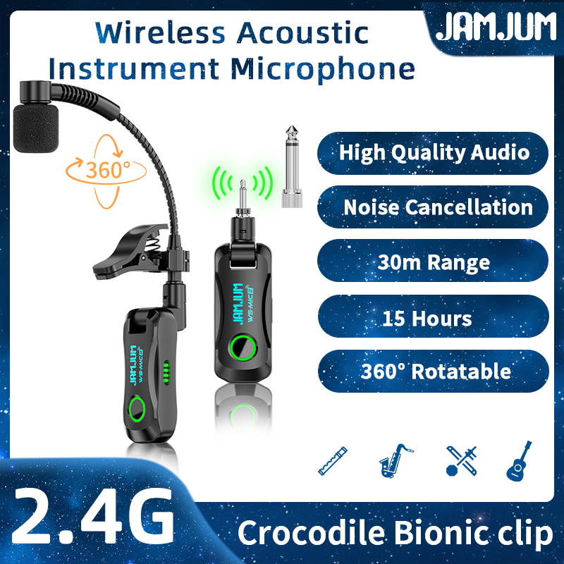 JAMJUM WS-MIC2 Wireless Saxoph - Tippet Line incelemesi ve fiyatı
