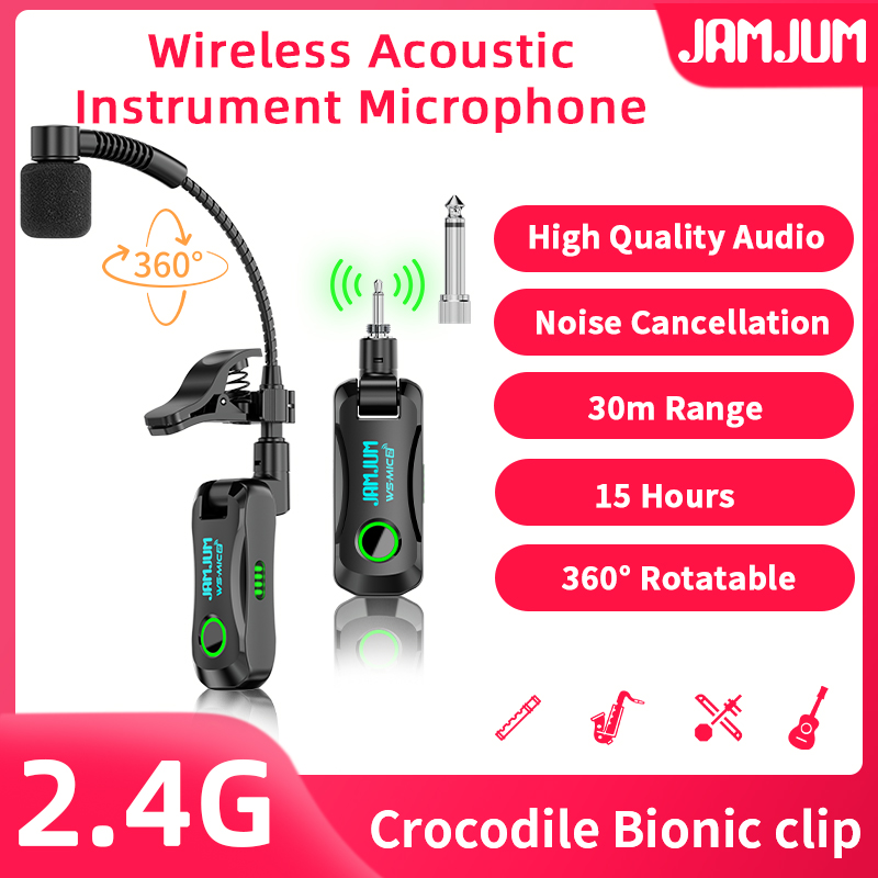 JAMJUM WS-MIC2 Wireless Saxoph - Tippet Line incelemesi ve fiyatı