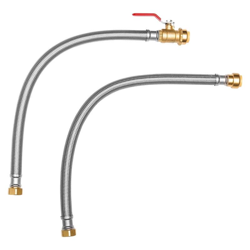 Water Heater Kit, Push-Fit Val - Braided Line incelemesi ve fiyatı