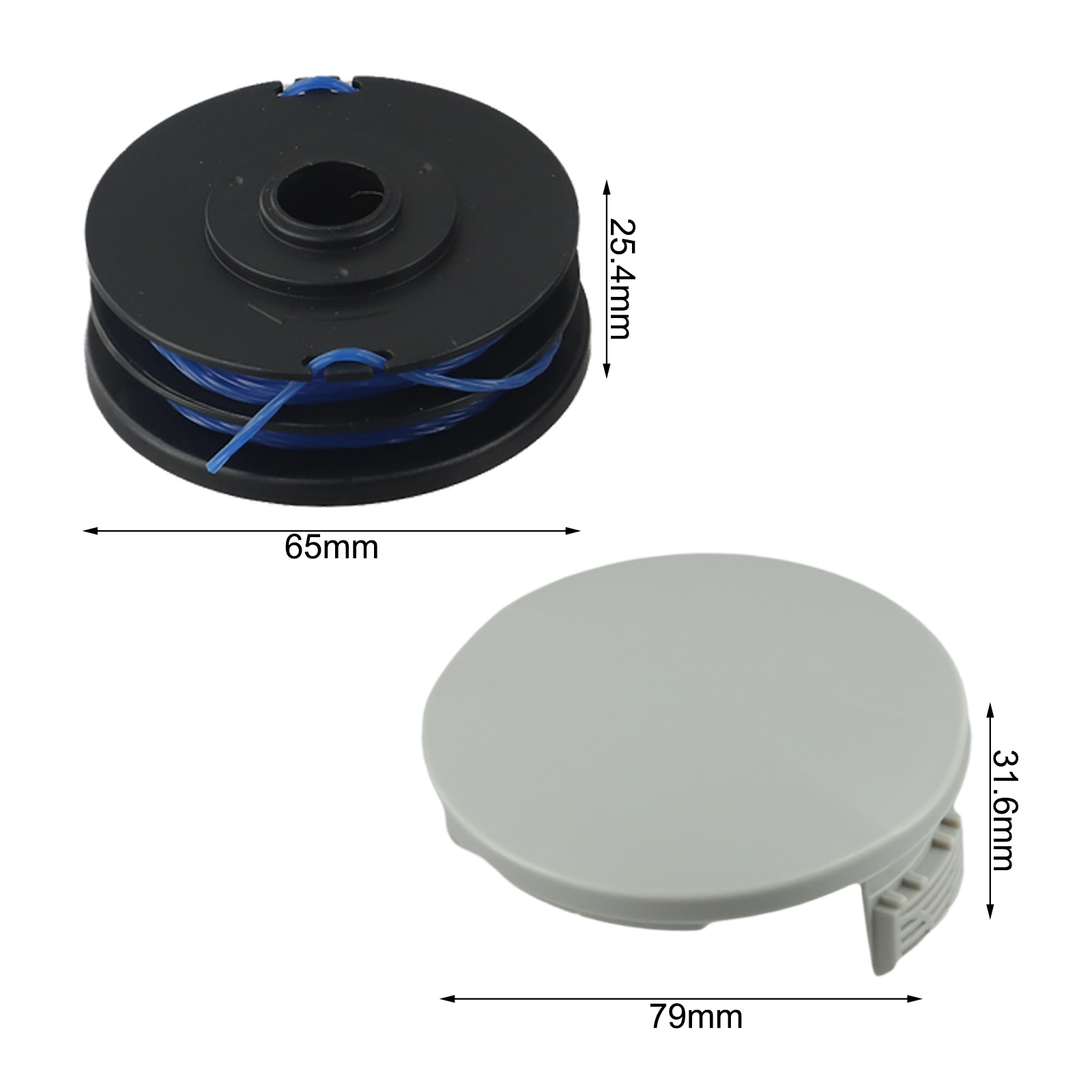 4pc/8pc String Trimmer Replace - Tippet Line incelemesi ve fiyatı