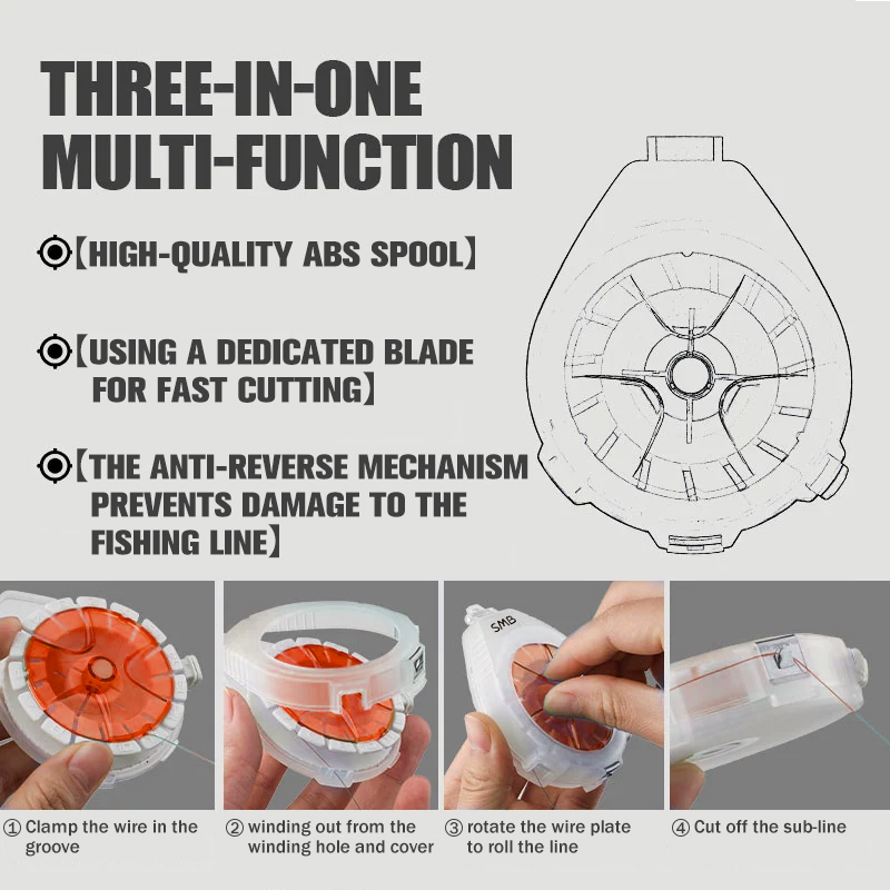 ZUKIBO Carbon Line Box Multifu - Fishing Line Winder incelemesi ve fiyatı