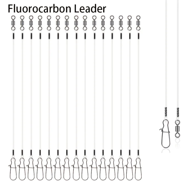 15pcs Fluorocarbon Wire Leader - Leader Line incelemesi ve fiyatı