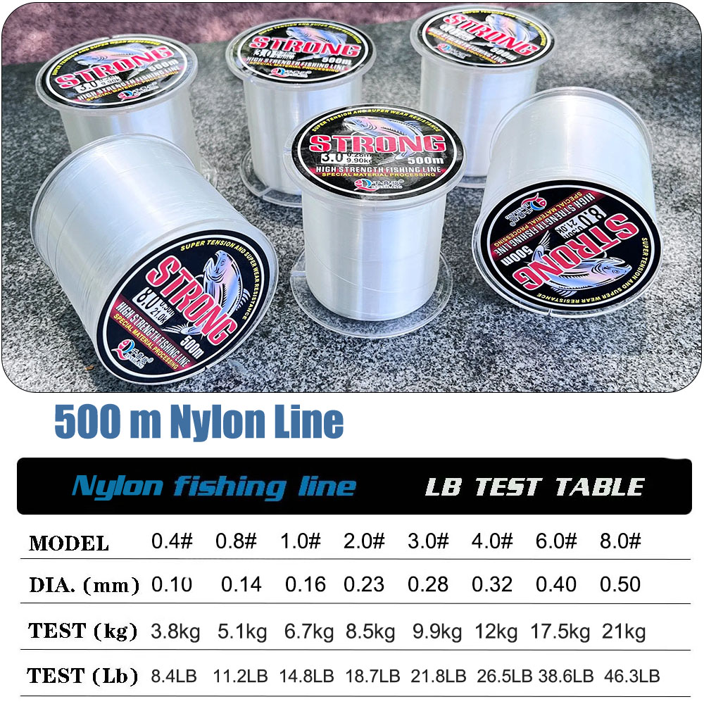 Limnoid 500m Nylon Fishing Lin - Fluorocarbon Line incelemesi ve fiyatı