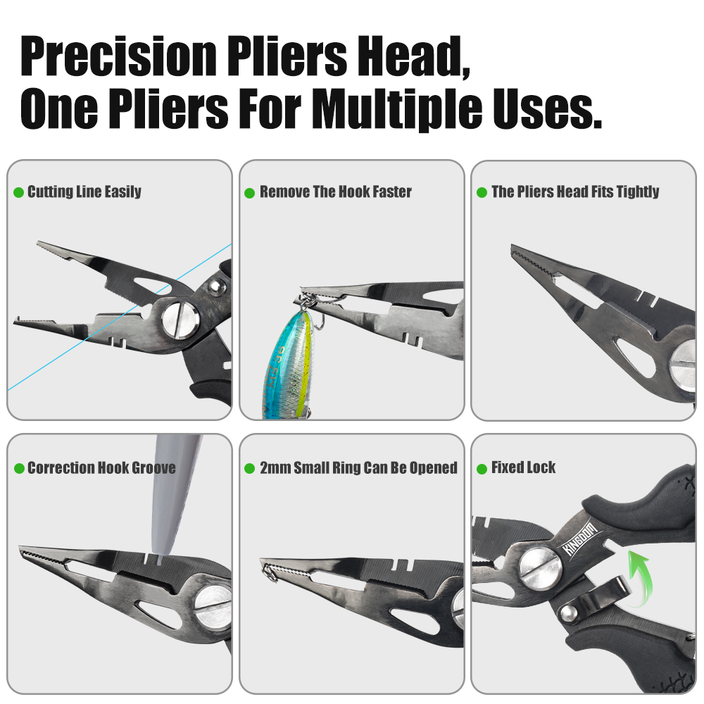 Kingdom Fishing Pliers Multifu - Fishing Line Cutter incelemesi ve fiyatı