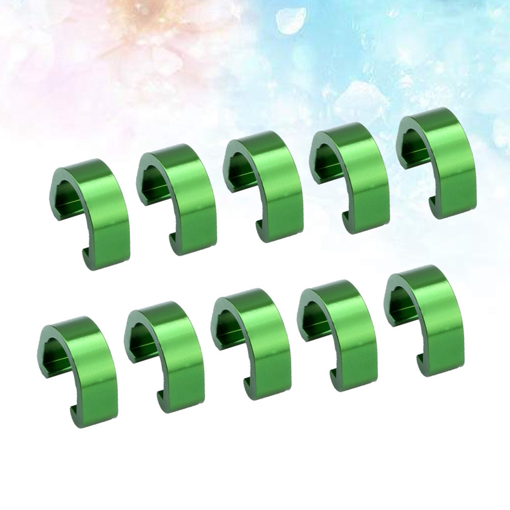 10Pcs Bike Cable Holder Alumin - Tippet Line incelemesi ve fiyatı