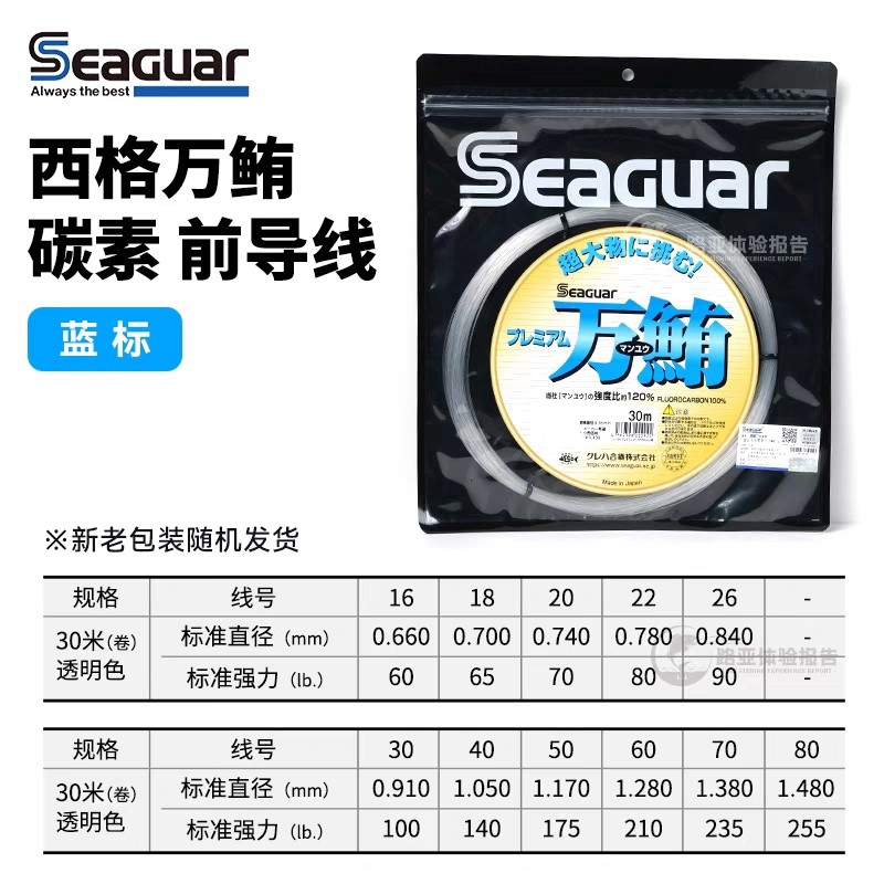 Original Seaguar 100% Fluoroca - Copolymer Line incelemesi ve fiyatı