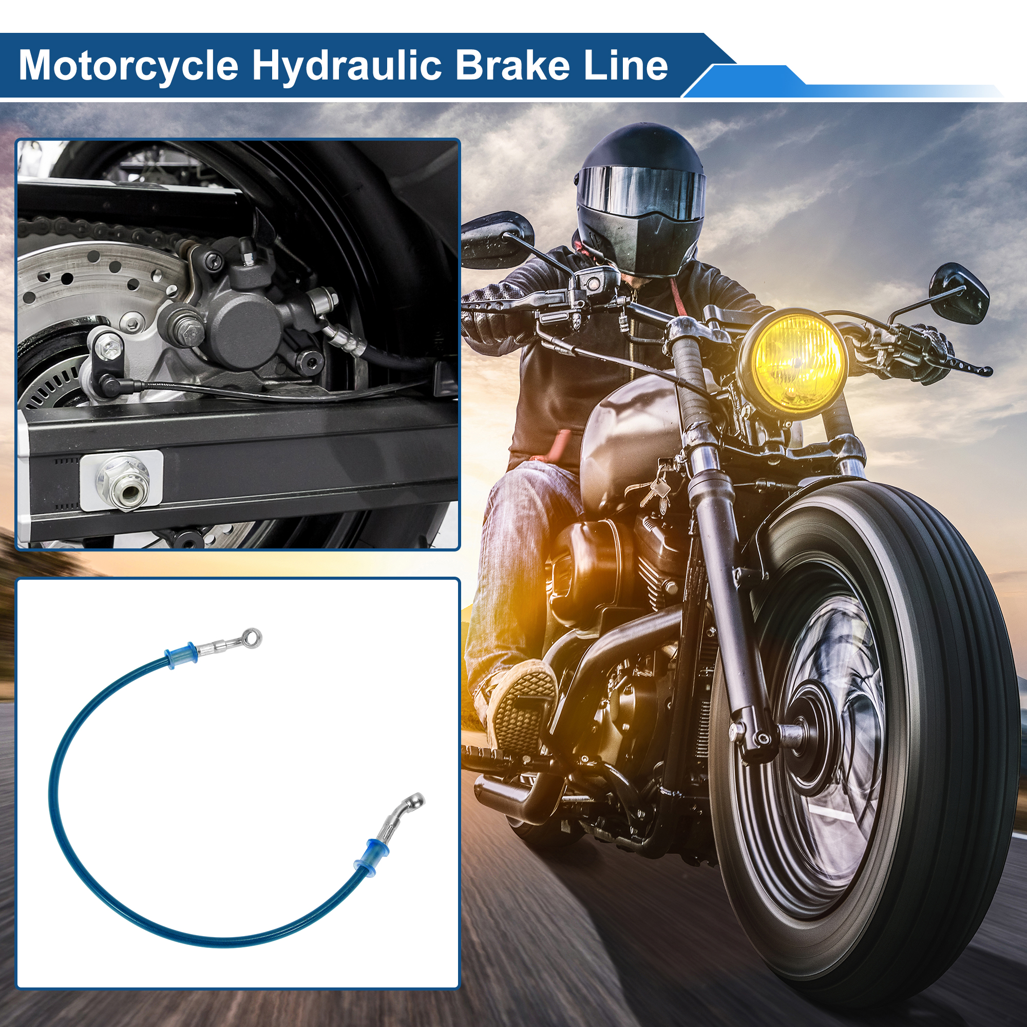 Motoforti 60cm Motorcycle Brak - Braided Line incelemesi ve fiyatı