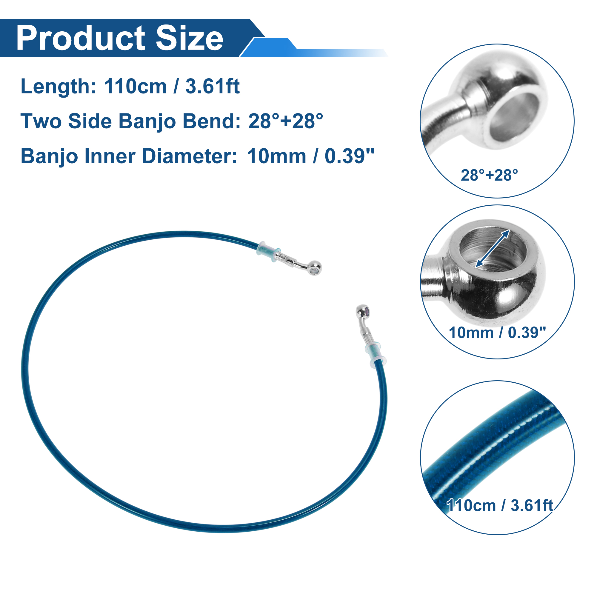 Motoforti 110cm Motorcycle Bra - Braided Line incelemesi ve fiyatı