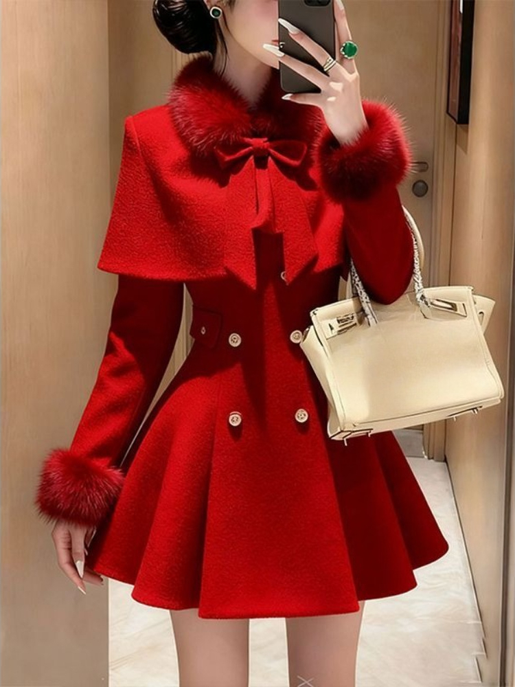 French Elegant Vintage Woolen  - Fly Line incelemesi ve fiyatı