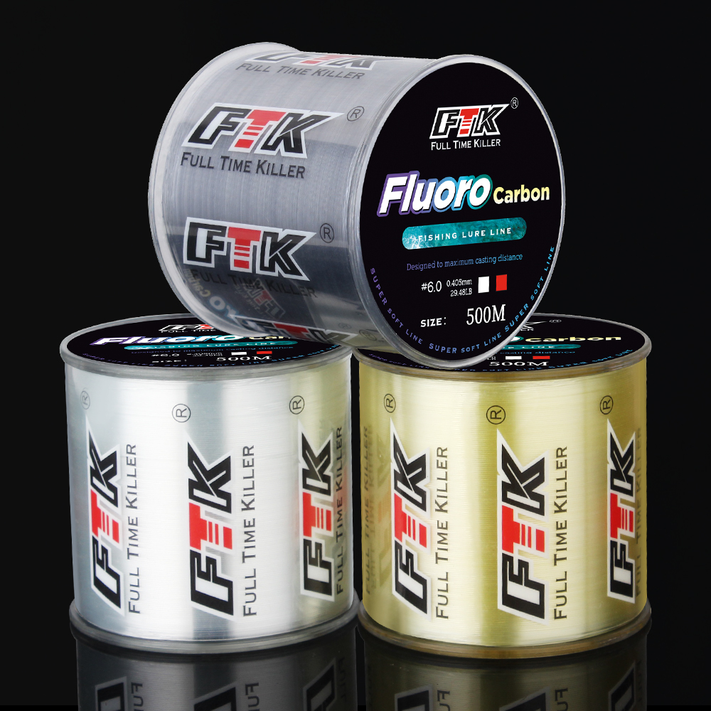 FTK Fishing Line 300M / 500M C - Fluorocarbon Line incelemesi ve fiyatı