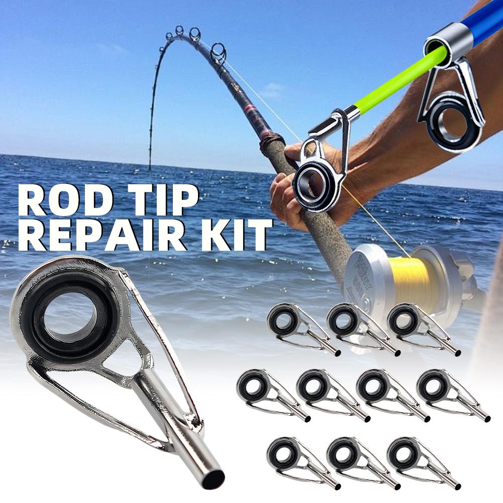 Rod Tip Repair Kit 10pcs Fishi - Fishing Line Winder incelemesi ve fiyatı