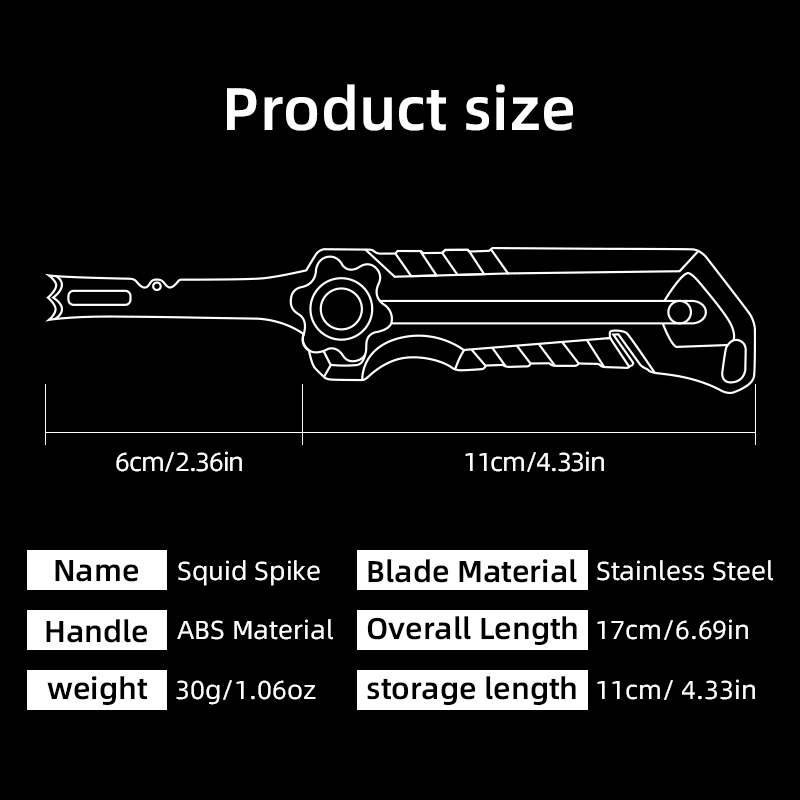 Squid Knife Stainless Steel Li - Freshwater Line incelemesi ve fiyatı