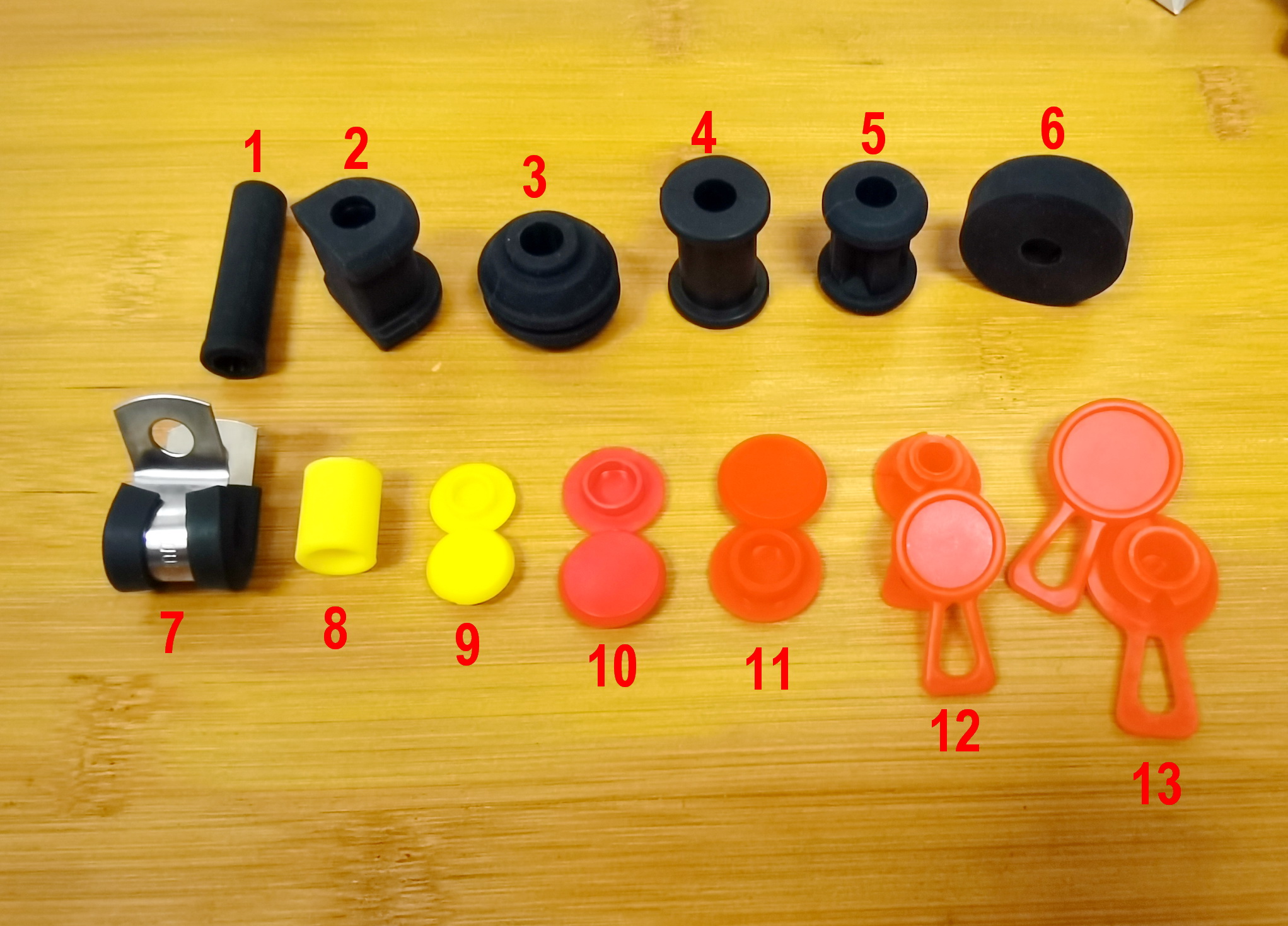 Rubber Silicone Plastic Gromme - Braided Line incelemesi ve fiyatı