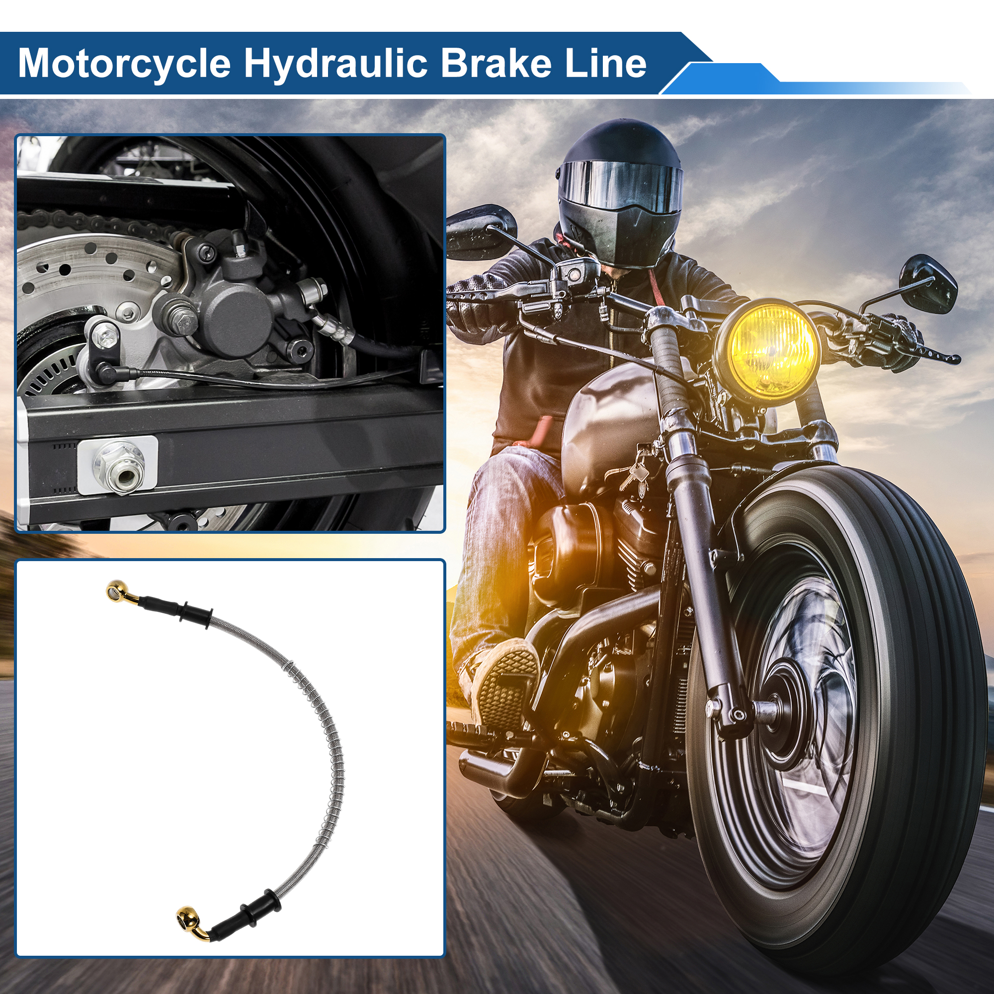 Motoforti 40cm Motorcycle Brak - Braided Line incelemesi ve fiyatı