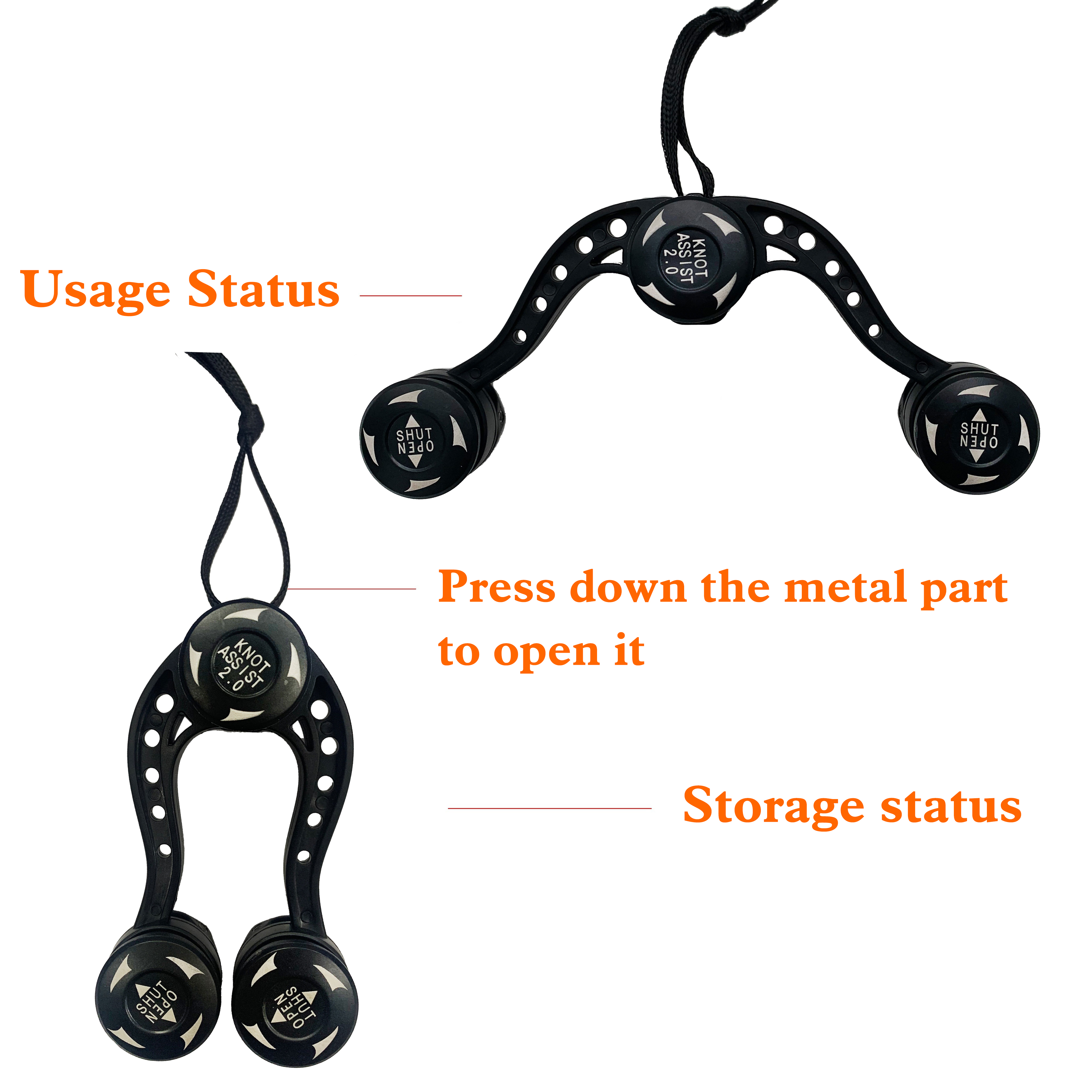 1pc GT FG knotting tool, a qui - Fishing Line Winder incelemesi ve fiyatı