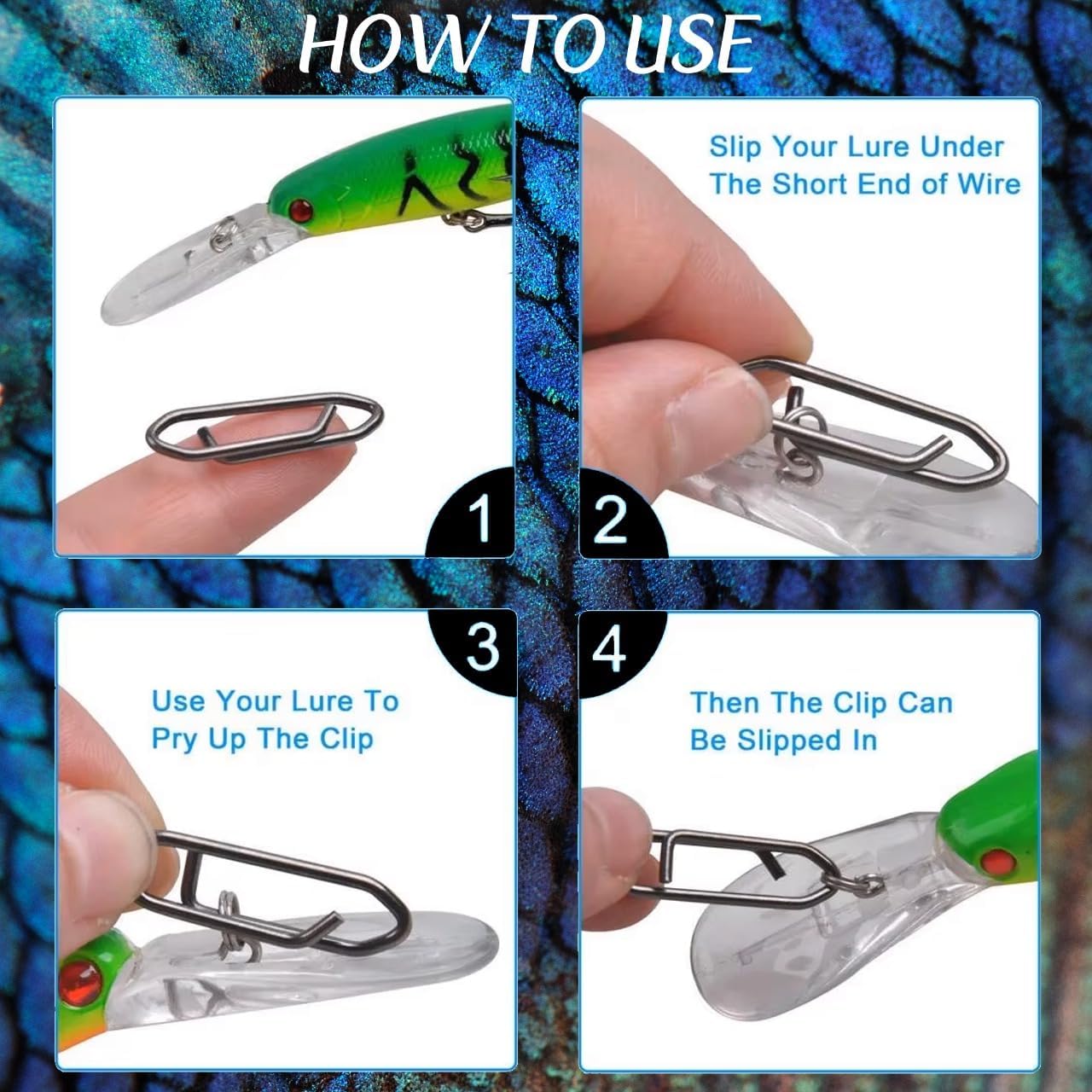 9KM Fishing Snap Kit 110pcs Po - Monofilament Line incelemesi ve fiyatı