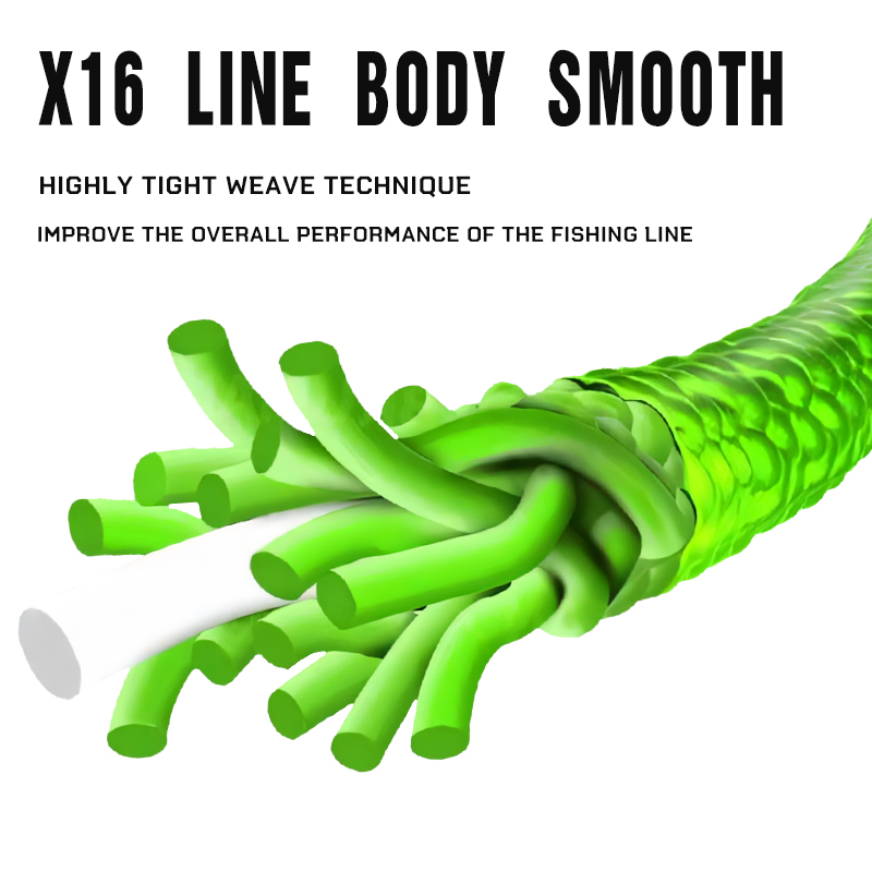 New X16 Strands Fishing Line Y - Copolymer Line incelemesi ve fiyatı