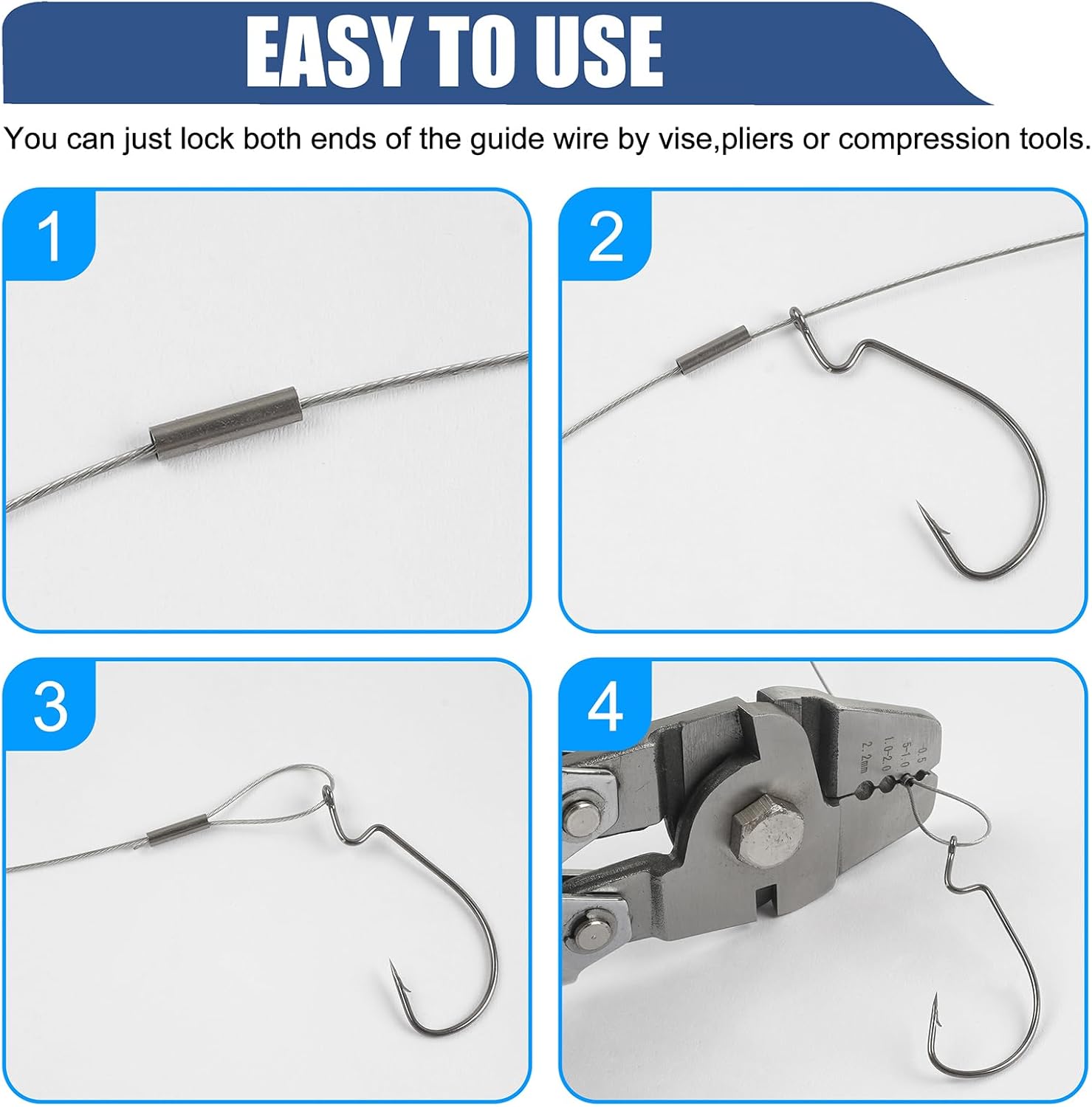 500Pcs Fishing Single Barrel C - Leader Line incelemesi ve fiyatı