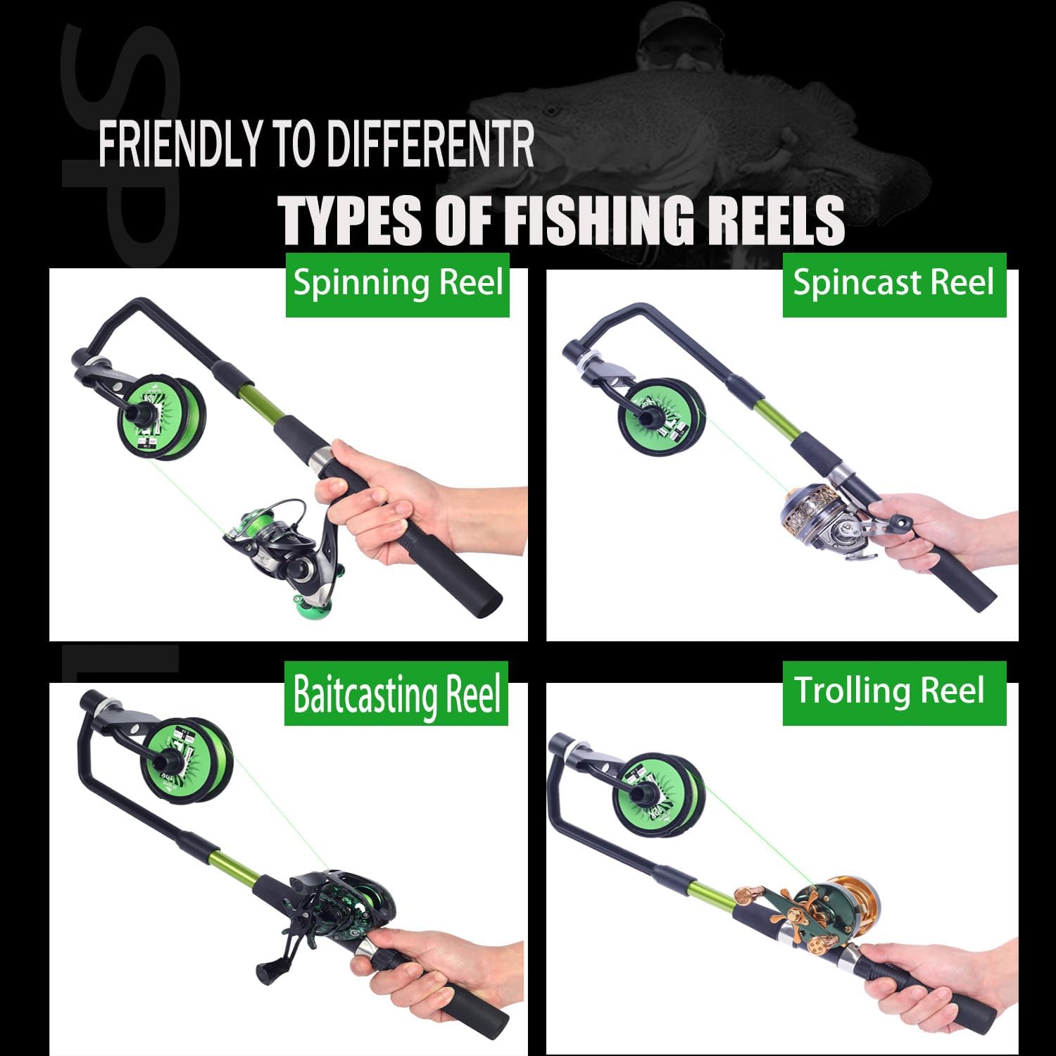 Fishing Line Spooler, Adjustab - Fishing Line Winder incelemesi ve fiyatı