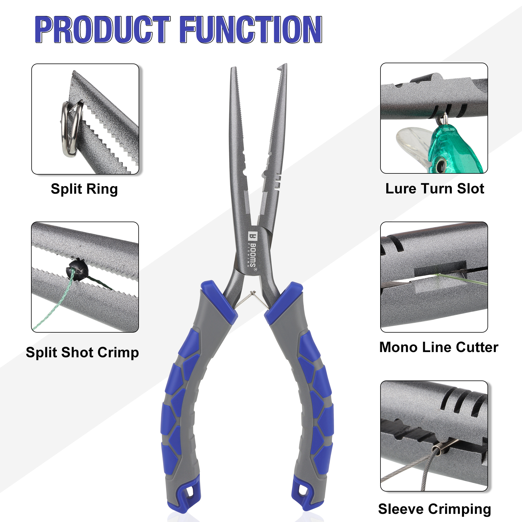 Booms Fishing 23cm Pliers and  - Fishing Line Cutter incelemesi ve fiyatı