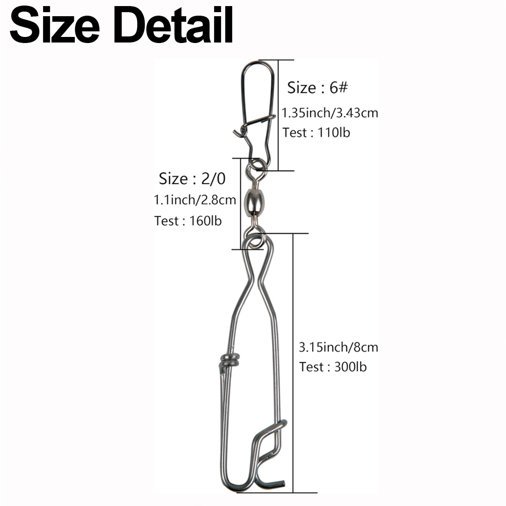 5Pcs Decoy Long Line Clips Lon - Saltwater Line incelemesi ve fiyatı