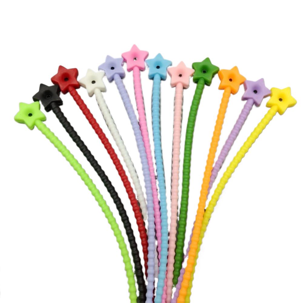 10Pcs Flower Star Silicone Cab - Tippet Line incelemesi ve fiyatı