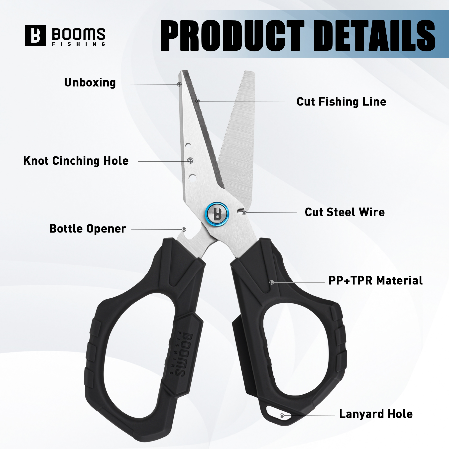 Booms Fishing S04 Fishing Scis - Fishing Line Cutter incelemesi ve fiyatı
